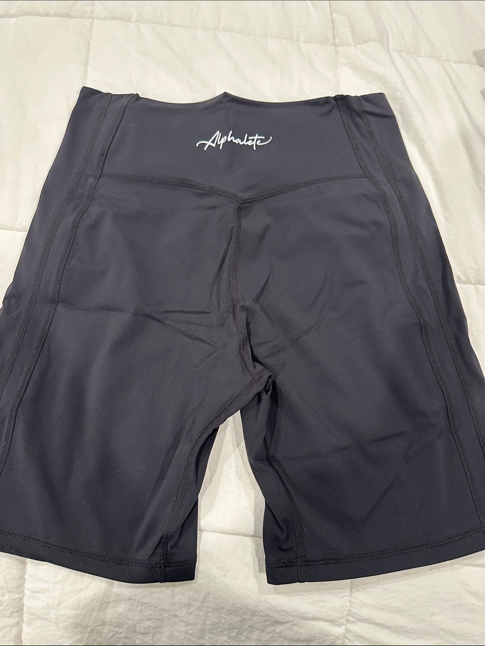 Alphalete Black Biker Shorts